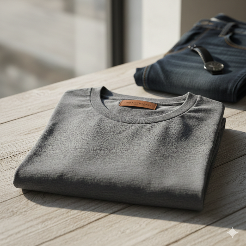 Gray T-Shirt for men