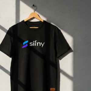 Sun & Wave Minimalist Graphic T-Shirt